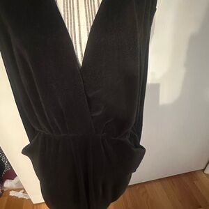 BCBGeneration Deep V-Neck Black dress